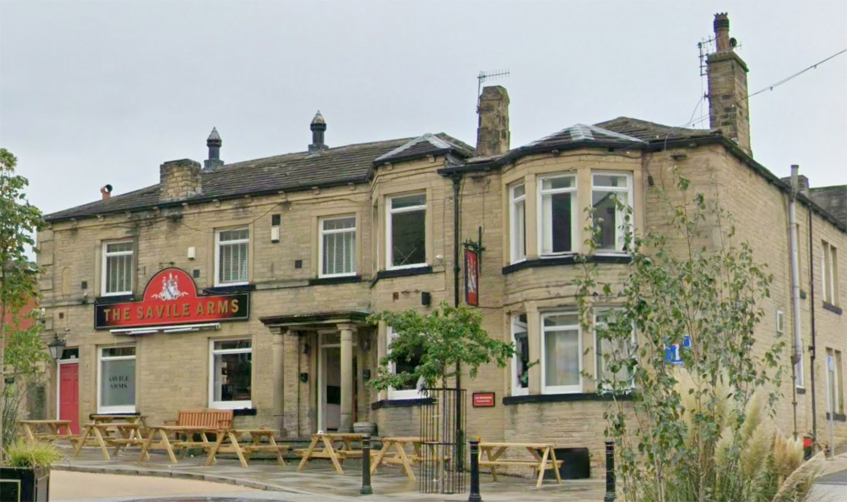 External view after &pound;6M town upgrade